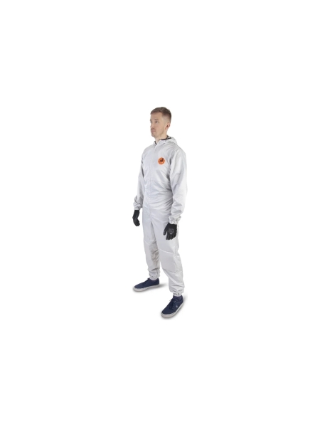 Малярный многоразовый антистатический комбинезон Jeta Safety CARBO-Master с пропиткой Teflon, р.S/46-48 JPC175-S