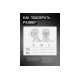 Полнолицевая маска Jeta Safety с антивандальным покрытием + 10 пленок в комплекте, размер L 6950F-L