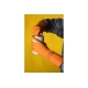 Латексные химостойкие перчатки Jeta Safety 80/50, с хлопковым напылением, 0.7 мм, р. 11/xxl JCH-401-11-XXL