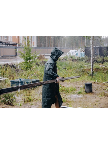 Плащ-дождевик из ПВХ Jeta Safety синий, р. XXXL/56-58 JRC-101b-XXXL
