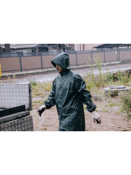 Плащ-дождевик из ПВХ Jeta Safety синий, р. XXXL/56-58 JRC-101b-XXXL