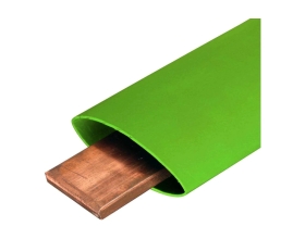 Трубка термоусадочная КВТ ТТШ-10-50/20 зеленая 84894