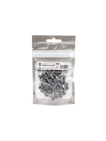 Наконечник КВТ НШВИ(2) 0,75-10 упак 100шт 79463