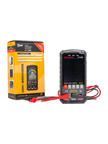 Цифровой мультиметр КВТ SMART KT 126В PROLINE 86329