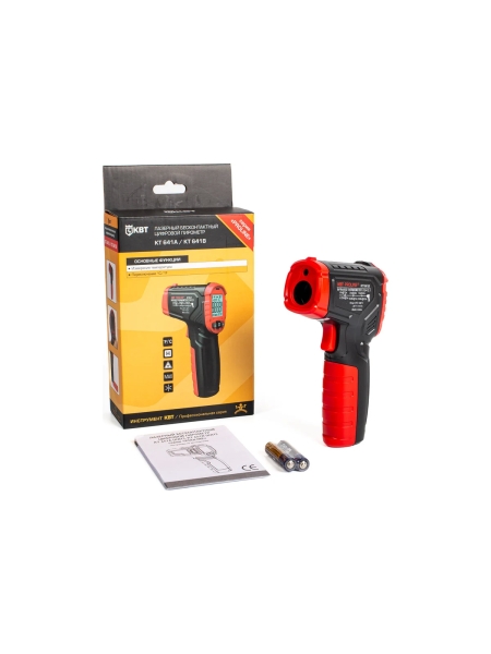 Бесконтактный цифровой пирометр КВТ KT 641B PROLINE 87245