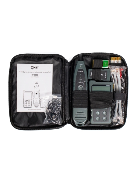 Кабельный тестер КВТ с PoE KT 8209 PROLINE 86208
