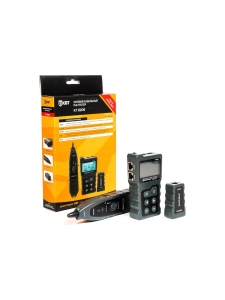 Кабельный тестер КВТ с PoE KT 8209 PROLINE 86208