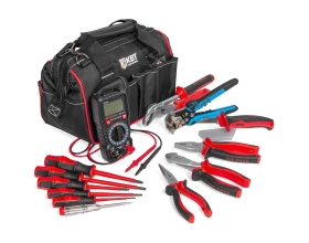 Набор электромонтажника КВТ НИЭ-02 в сумке 13 предметов 66353