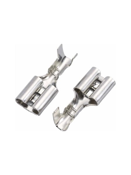 Плоский неизолированный луженый разъем КВТ РП-М(л) 2,5 - (6,3) 89246