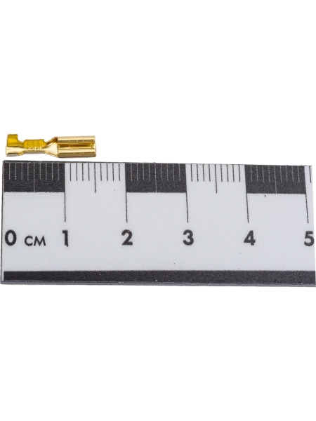 Разъем плоский неизолированный КВТ РП-М 1.0-(2.8) уп.100шт 85665