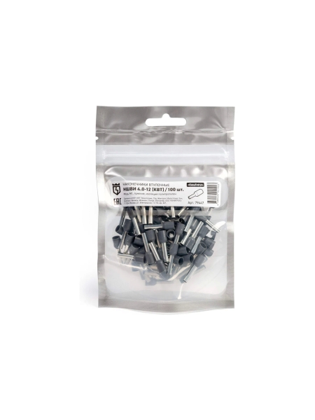 Наконечник КВТ НШВИ 4.0-12 уп. 500 шт 79447