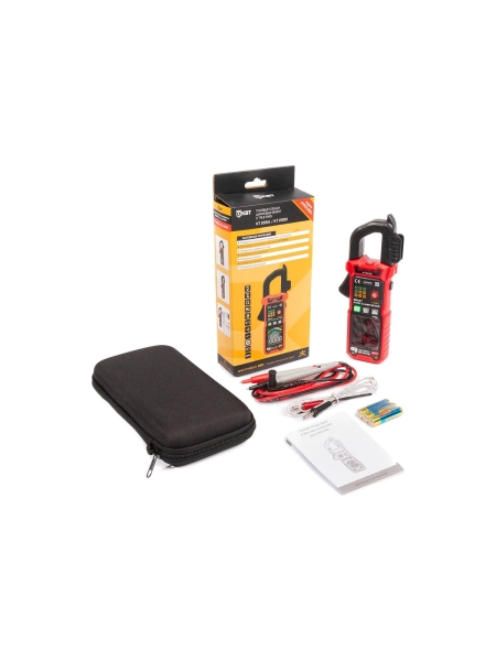 Цифровые токовые клещи КВТ КТ 205D серия PROLINE 90386