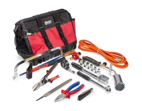 Набор инструмента для монтажа муфт КВТ НИМ-1 в сумке 9 предметов 59511