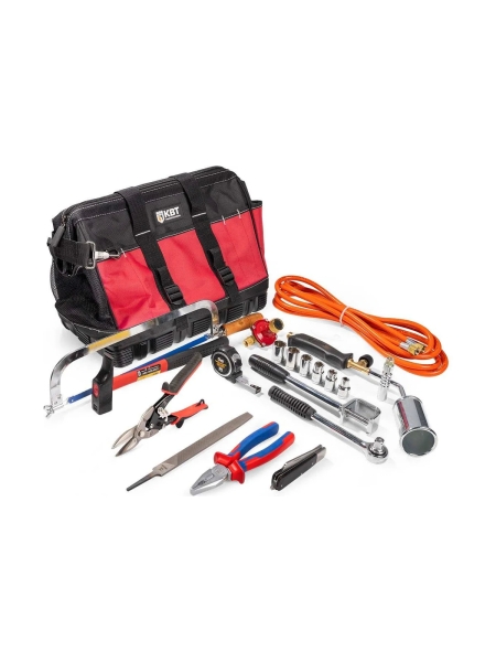 Набор инструмента для монтажа муфт КВТ НИМ-1 в сумке 9 предметов 59511