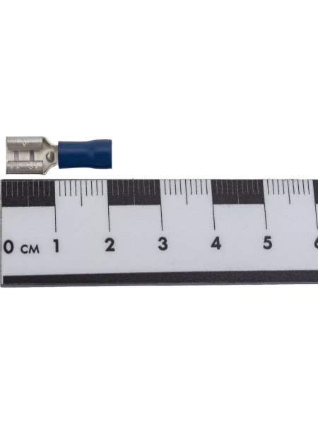 Кабельный плоский изолированный разъем "мама" РПИ-М 2.5-(6.3) КВТ 49617