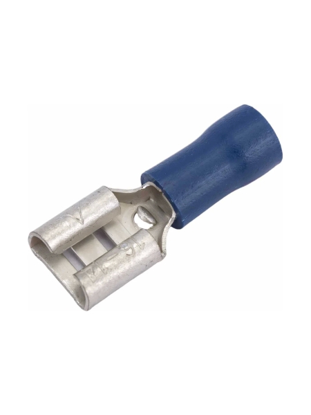 Кабельный плоский изолированный разъем "мама" РПИ-М 2.5-(6.3) КВТ 49617