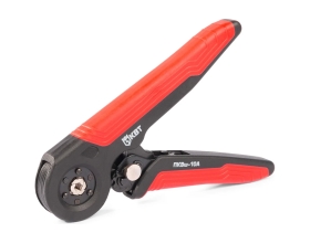 Пресс-клещи КВТ ПКВш-10А серия ПРОФИ (кримпер) для опрессовки втулочных наконечников 101398