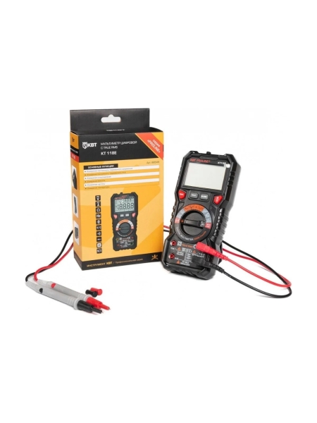Цифровой мультиметр КВТ KT 118E PROLINE 88548