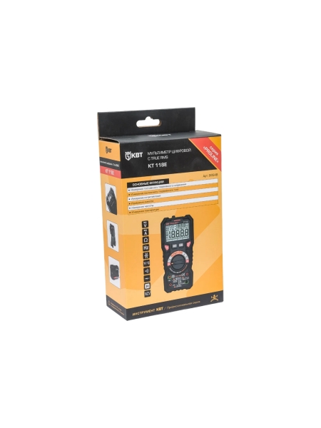 Цифровой мультиметр КВТ KT 118E PROLINE 88548