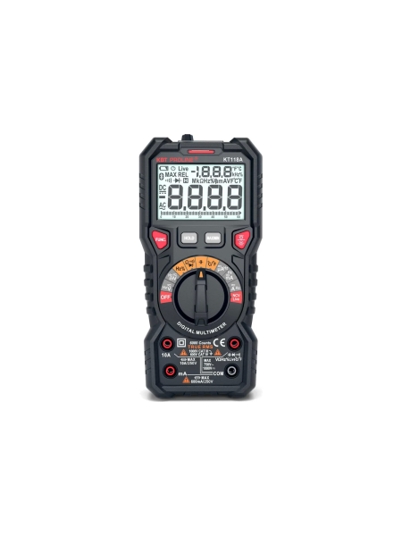Цифровой мультиметр КВТ KT 118A PROLINE 79126