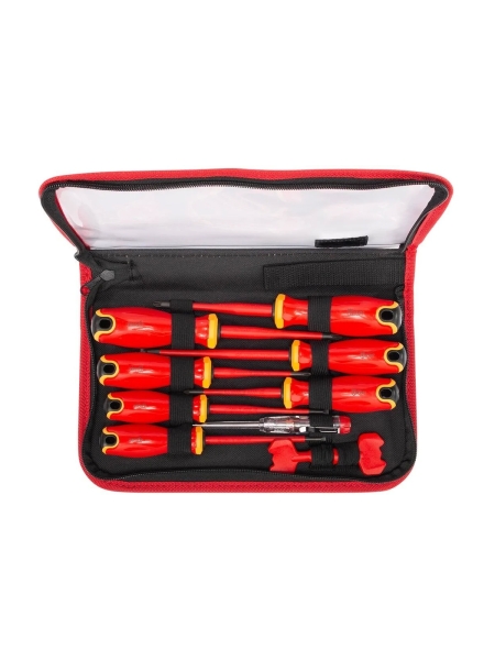 Набор диэлектрических отверток КВТ НИО-2210к серия СЛИМ 103017