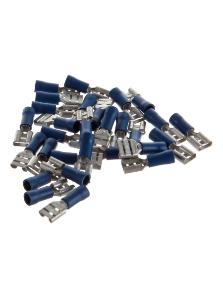 Плоский разъем КВТ РПИ-М 2,5-6,3 30шт. 91026