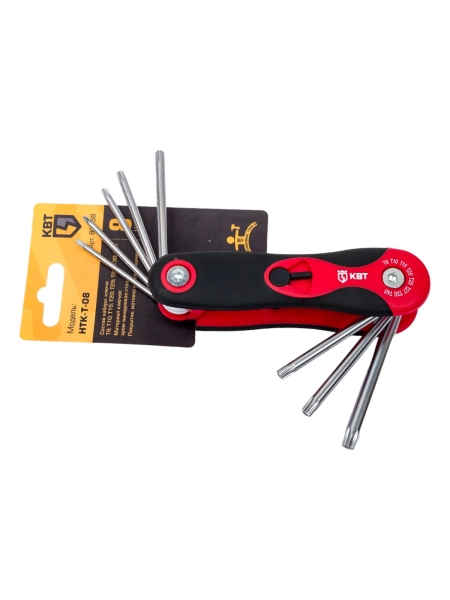 Набор торцевых ключей TORX КВТ НТК-Т-08 80958
