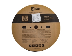 Трубка термоусадочная ТУТнг-12/6 черная КВТ 60091