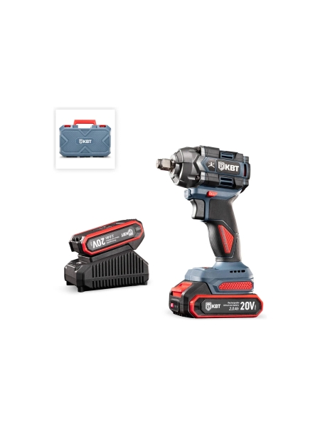 Гайковерт КВТ WB-20-350 ПРОФИ ударный аккумуляторный бесщеточный 104571