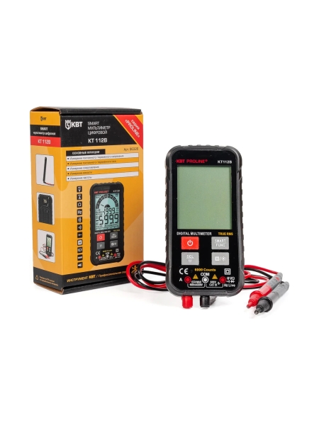 Цифровой мультиметр КВТ SMART KT 112В PROLINE 86326