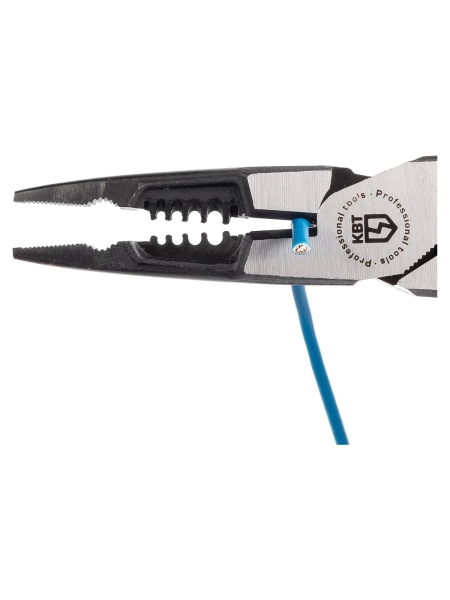 Многофункциональные диэлектрические длинногубцы КВТ Стандарт 200 мм 87298