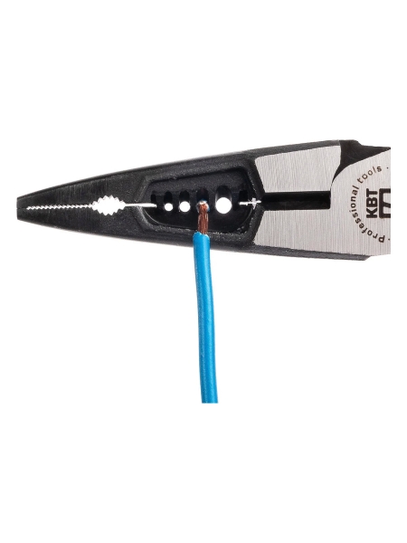 Многофункциональные диэлектрические длинногубцы КВТ Стандарт 200 мм 87298