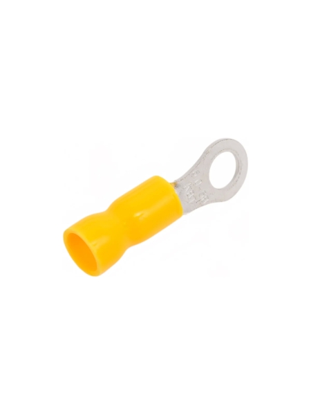 Наконечник кабельный КВТ кольцевой изолированный НКИ 6.0-5 серия EasyFix (100шт/уп) 90896