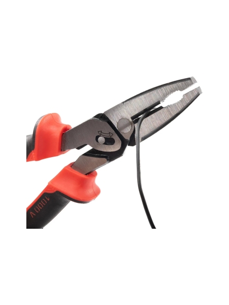 Пассатижи диэлектрические со сдвоенным шарниром КВТ СТАНДАРТ 225 мм 102700