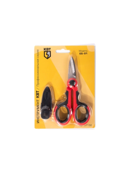 Ножницы электромонтажника КВТ ES-01 57132