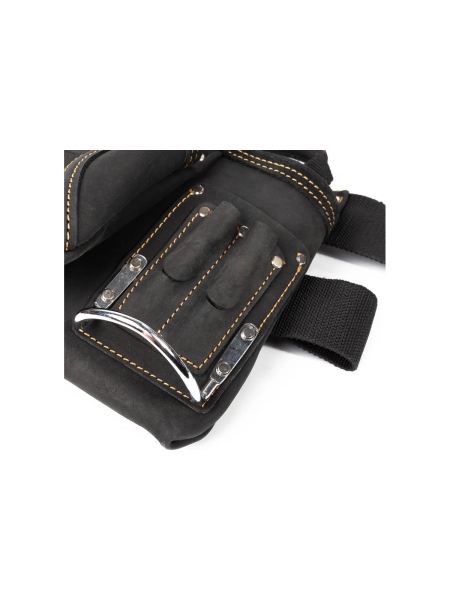 Кожаная сумка-пояс монтажника КВТ СК-12 78427