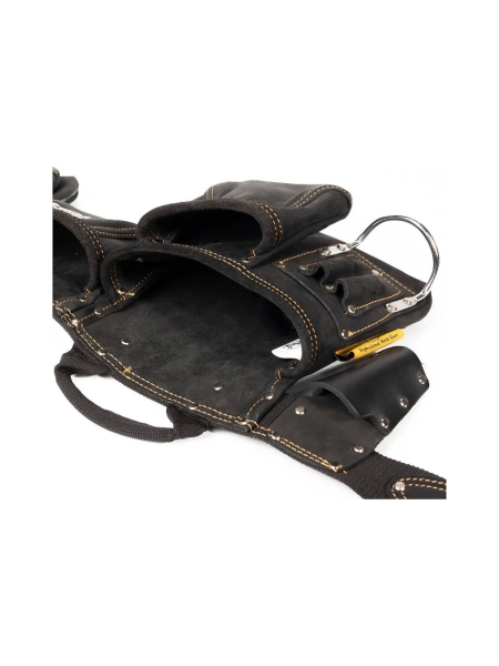 Кожаная сумка-пояс монтажника КВТ СК-12 78427