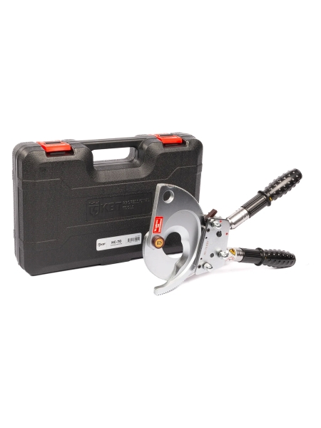 Секторные ножницы КВТ НС-70 с телескопическими рукоятками для резки бронированных кабелей 53053