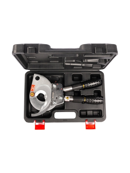 Секторные ножницы КВТ НС-70 с телескопическими рукоятками для резки бронированных кабелей 53053