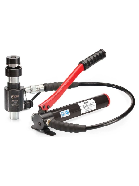 Гидравлический помповый пресс для пробивки отверстий КВТ ПГПО-60 53137