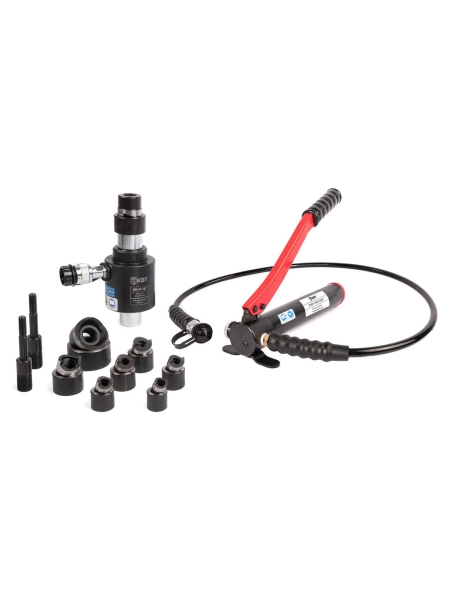 Гидравлический помповый пресс для пробивки отверстий КВТ ПГПО-60 53137