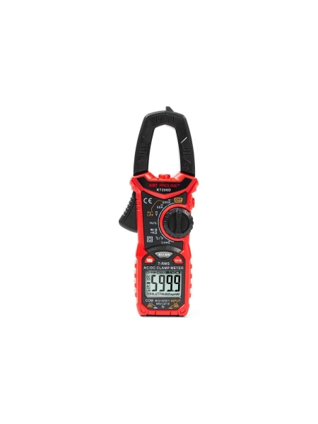 Токовые цифровые клещи КВТ KT 206D PROLINE 80753