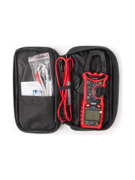 Токовые цифровые клещи КВТ KT 206D PROLINE 80753