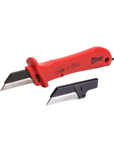 Изолированный нож с дополнительным лезвием КВТ НМИ-04 63838