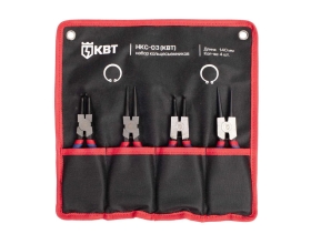 Набор съемников стопорных колец КВТ НКС-03 серия МАСТЕР 84384