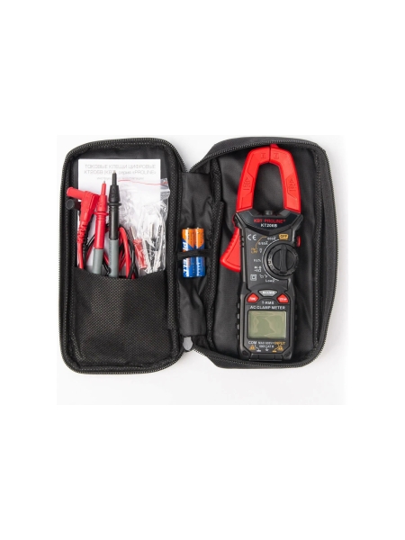 Цифровые токовые клещи КВТ KT 206B PROLINE 79130