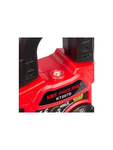 Токовые клещи цифровые КВТ KT 207D серия PROLINE 91920