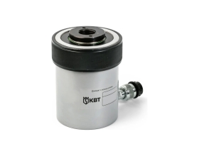 Домкрат с полым штоком КВТ ДП100П75 84592