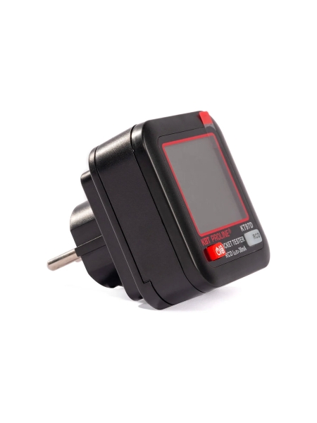 Тестер розеток и УЗО КВТ КТ 97D серия PROLINE 91921