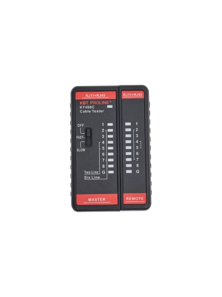 LAN-тестер кабельный КВТ KT 468С "PROLINE" 88552